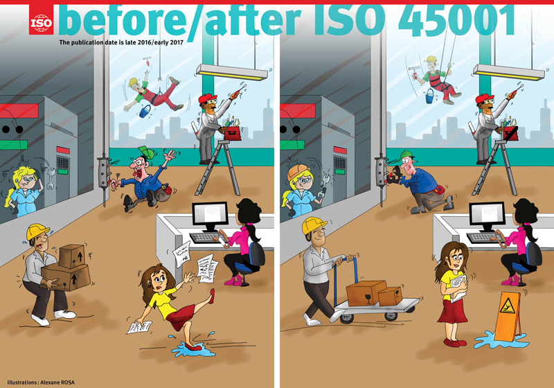 before/after ISO 45001