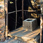 A not-so-private outhouse in Nicaragua.