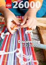 Página de portada: Social responsibility - Discovering ISO 26000